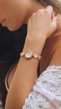 Mother of meatch Watch White