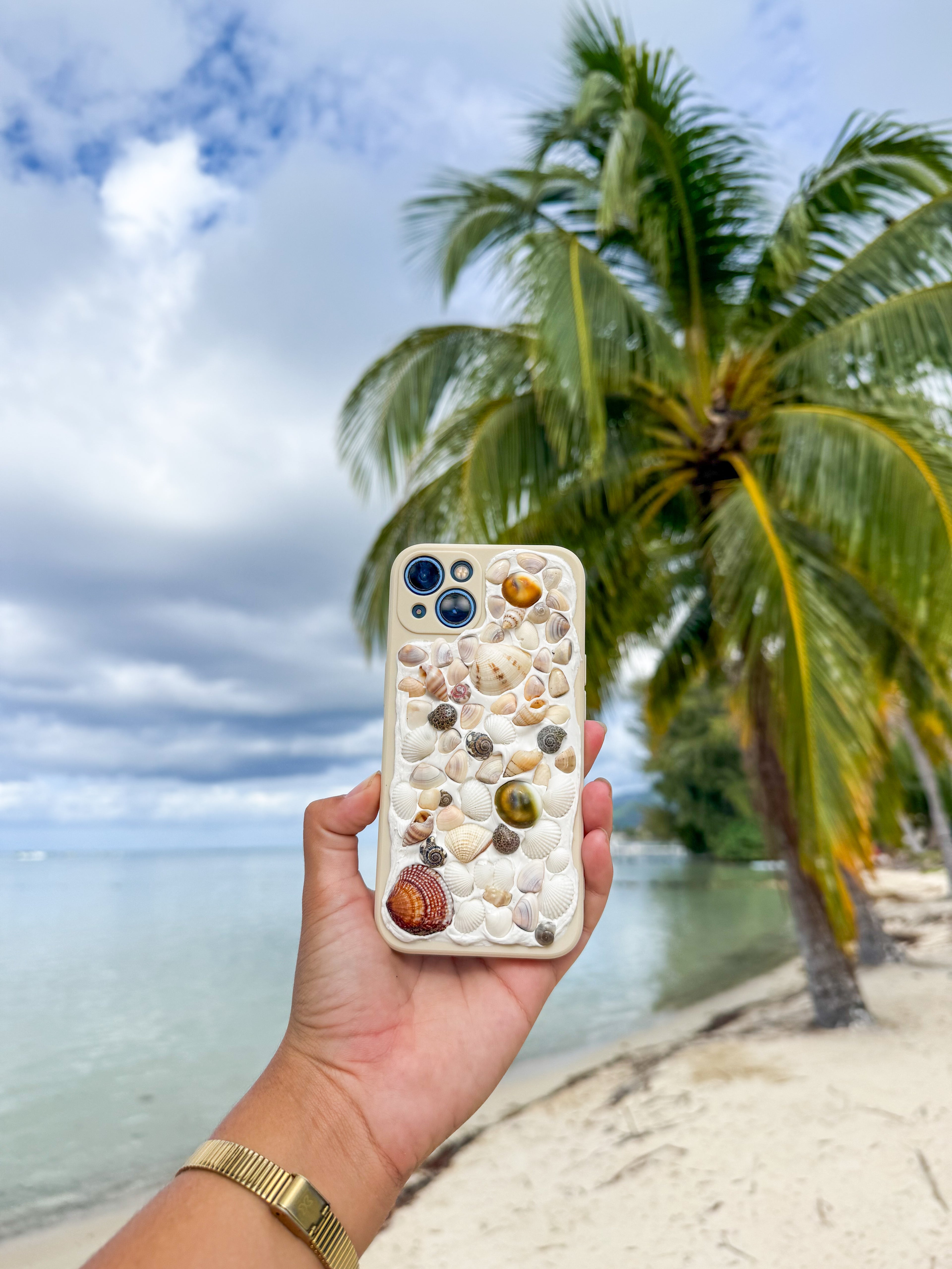 Seashell phone case